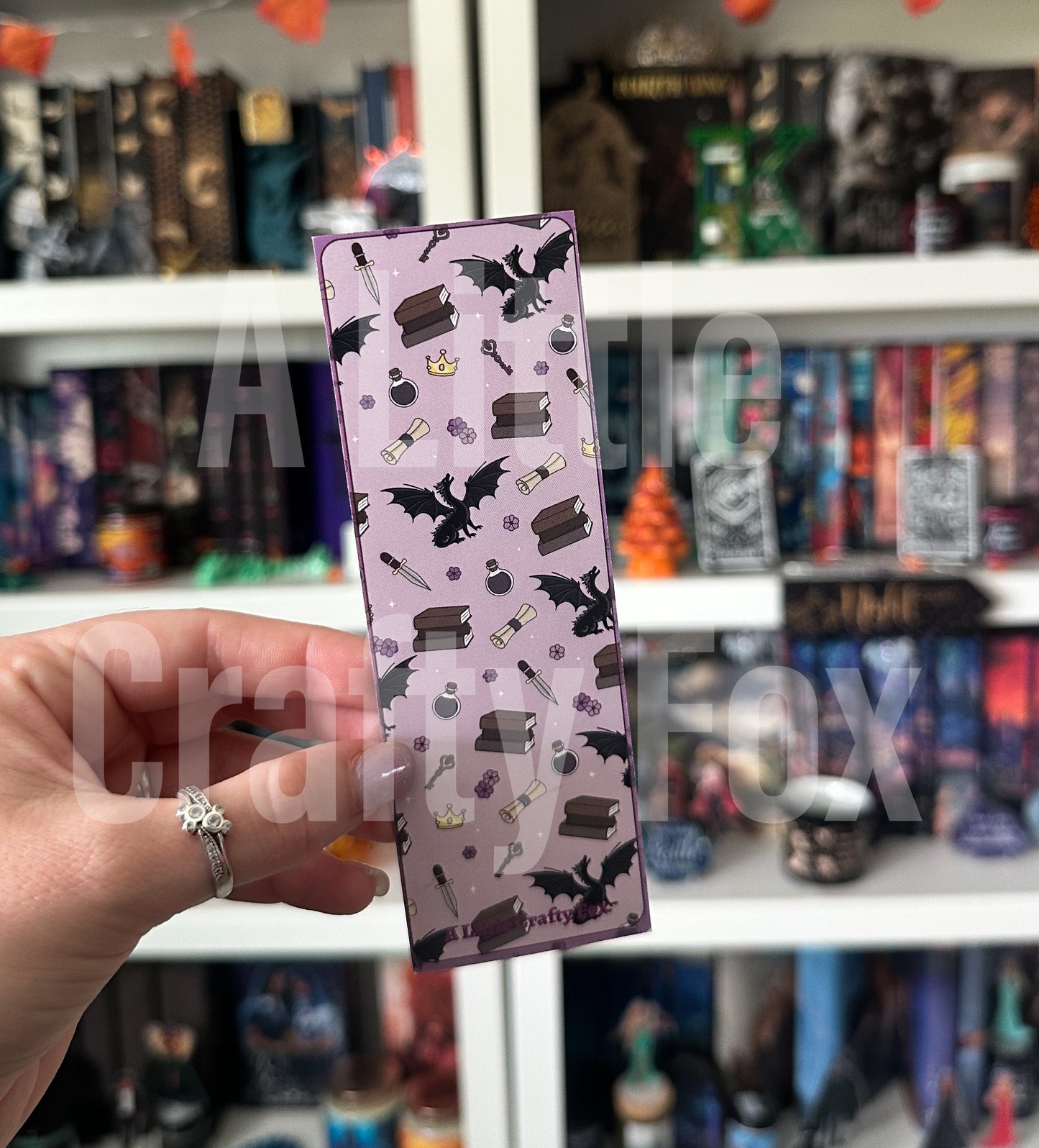 Book Dragon Fantasy Readers Club Bookmark