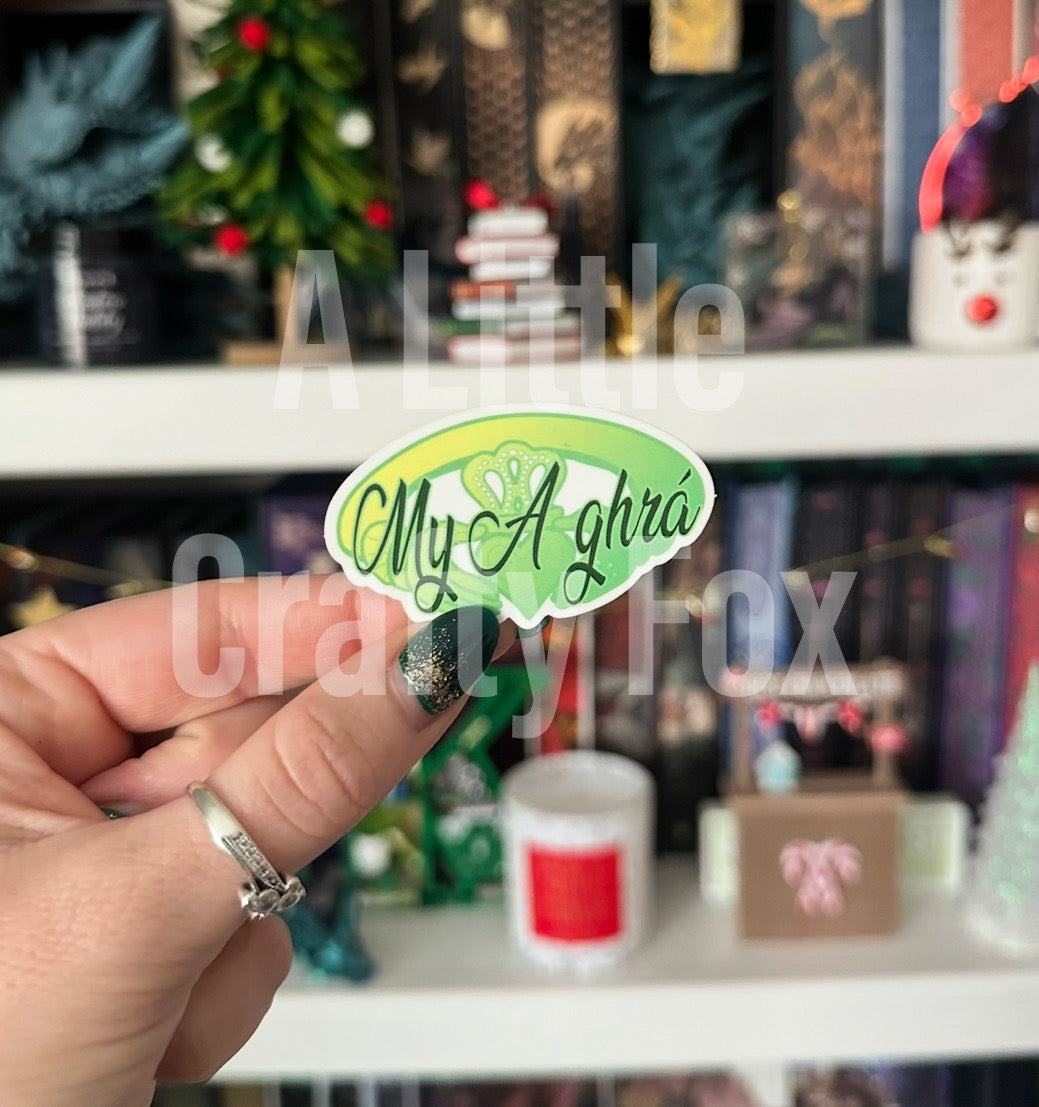 My A Ghra Officially Licensed Friendship Springs Inspired Sticker