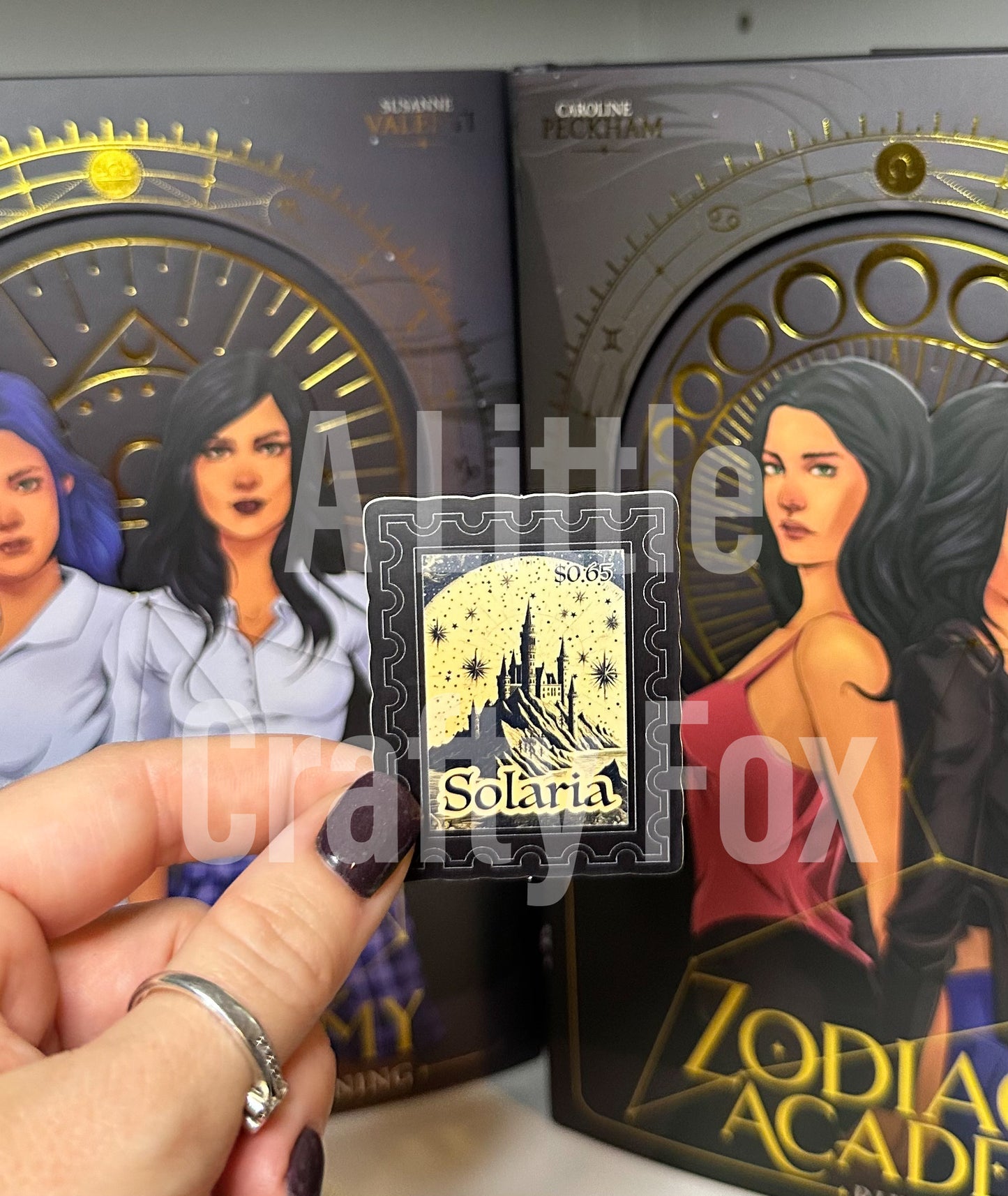 Solaria Stamp Zodiac Academy Inspired Officially Licensed Matte Sticker