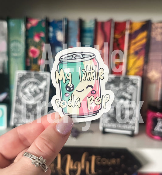 My Little Soda Pop Matte Sticker