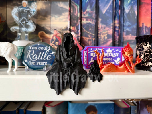 Spill the Tea Reaper Bookshelf Decor- Full and Mini Version