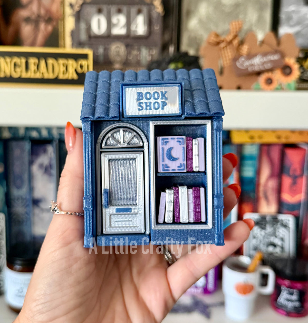 Miniature Book Shop 3D Printed Fidget Clicker Collection