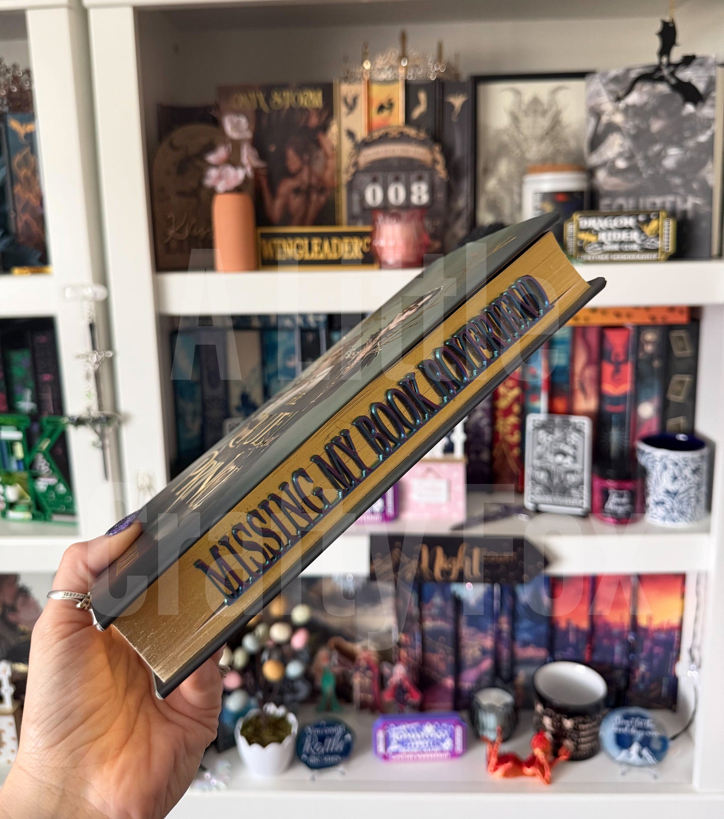 Missing My Book Boyfriend Book Edge 3D Printed Bookmark