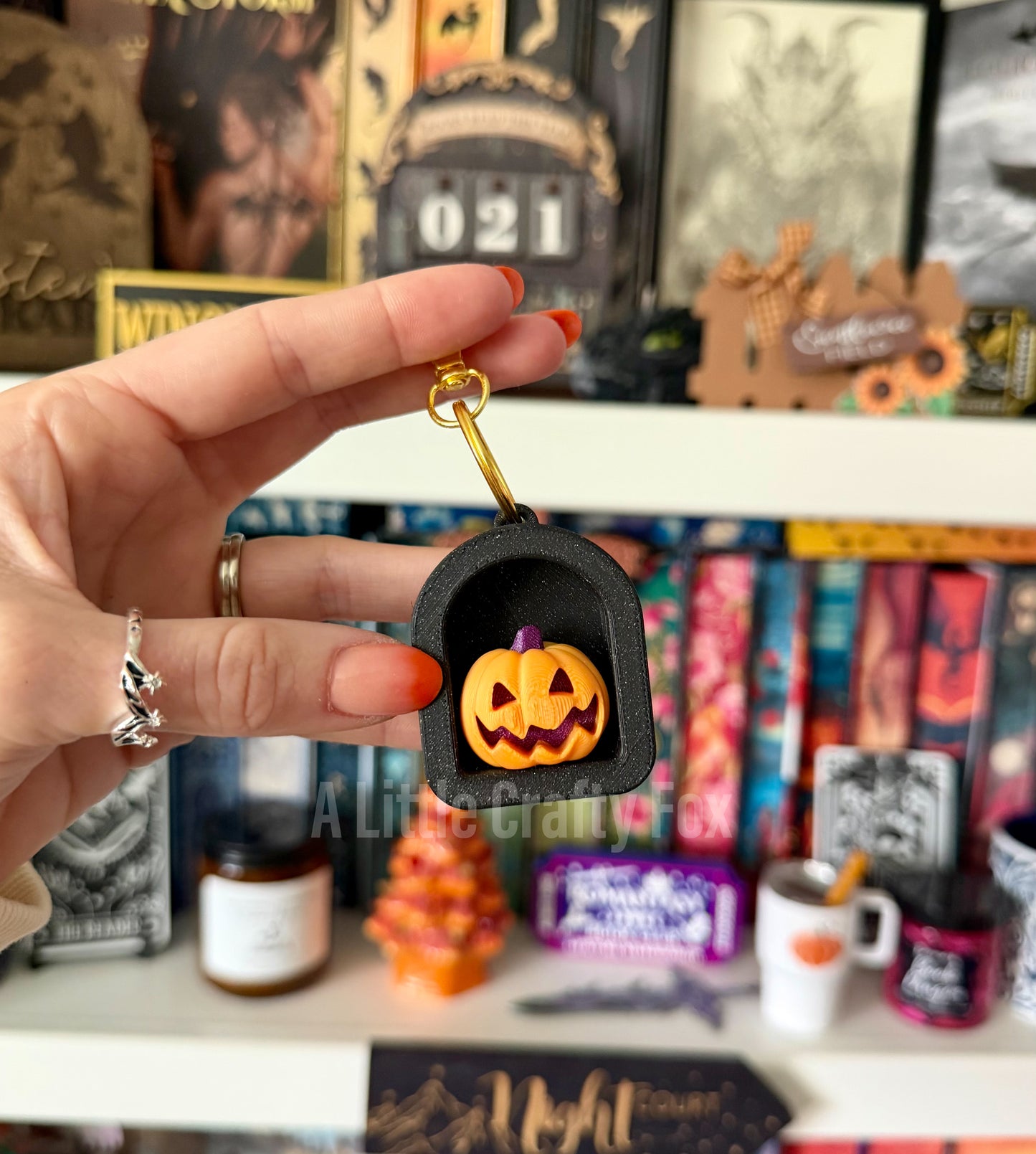 Spooky Halloween Clicker Keychain Collection