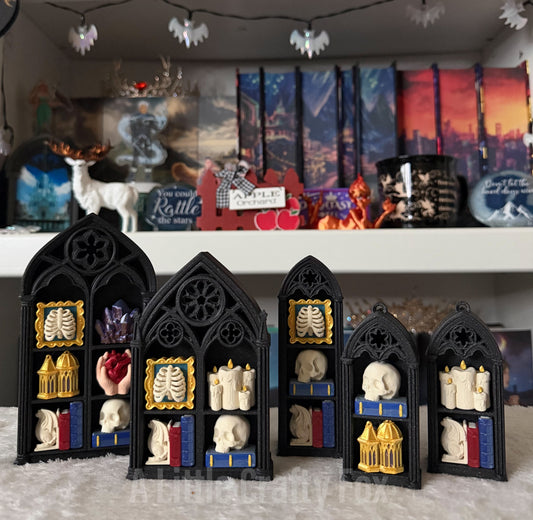 Gothic Library 3D Printed Fidget Clicker