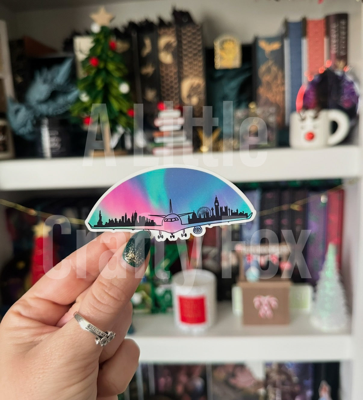 New York to London Officially Licensed Friendship Springs Inspired Sticker