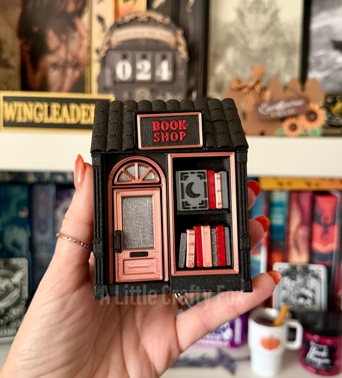Miniature Book Shop 3D Printed Fidget Clicker Collection