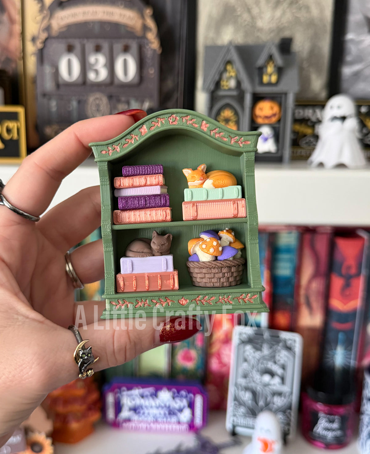 Enchanted Forest Library 3D Printed Fidget Clicker