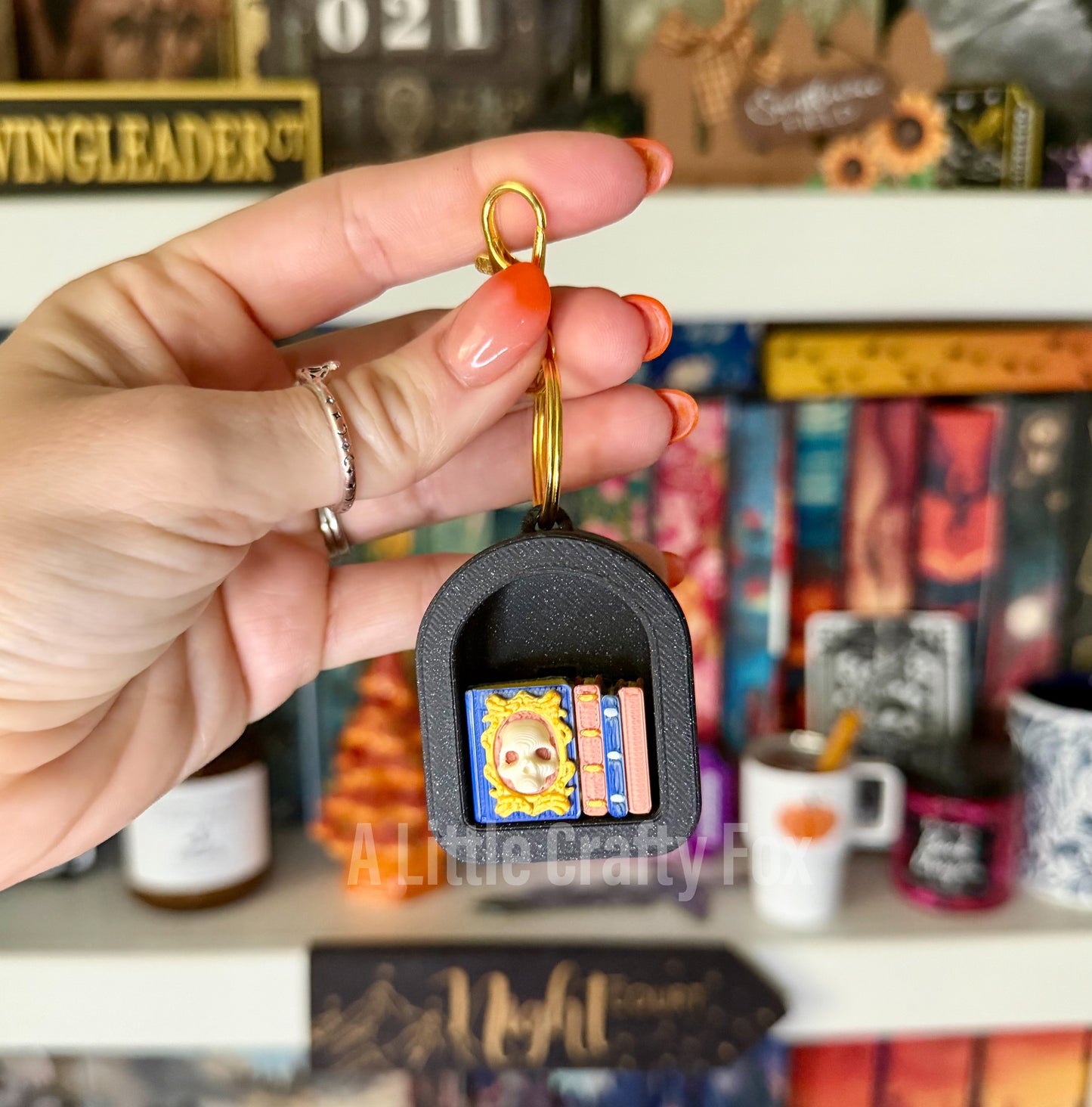 Spooky Halloween Clicker Keychain Collection
