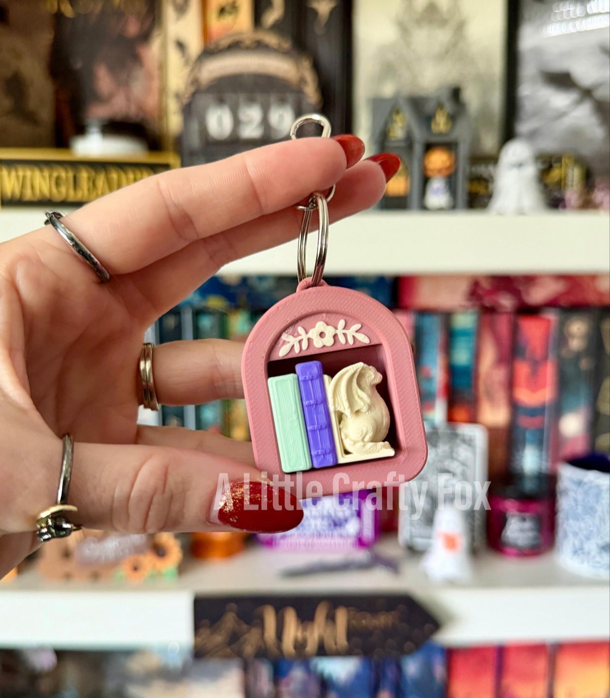 Cozy Romance Inspired Fidget Clicker Keychain Collection