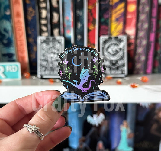 In My Fantasy Era Dragon Matte Sticker
