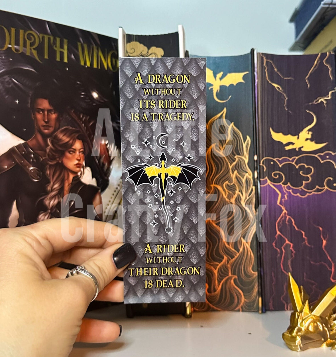 A Dragon Without It's Rider is a Tragedy Bookmark